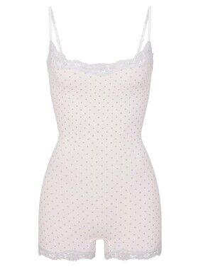 SKIMS Fits Everybody Lace Onesie L